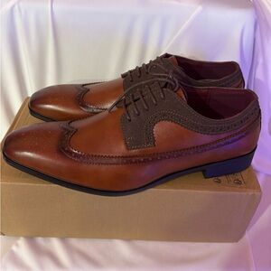 Classic Brown Men's Dress Shoes